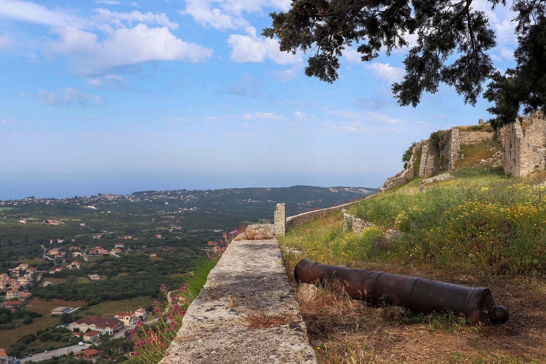 Agios Georgios kasteel Kefalonia