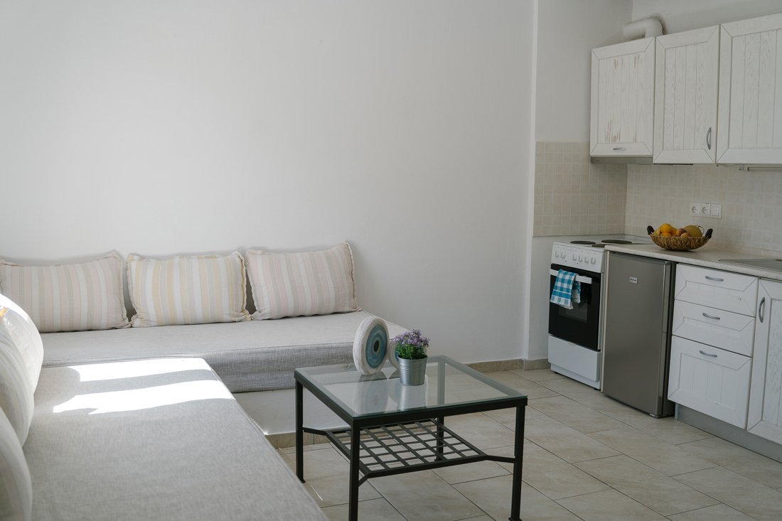 Huize Indigo Serifos, Appartement begane grond 2/4 p