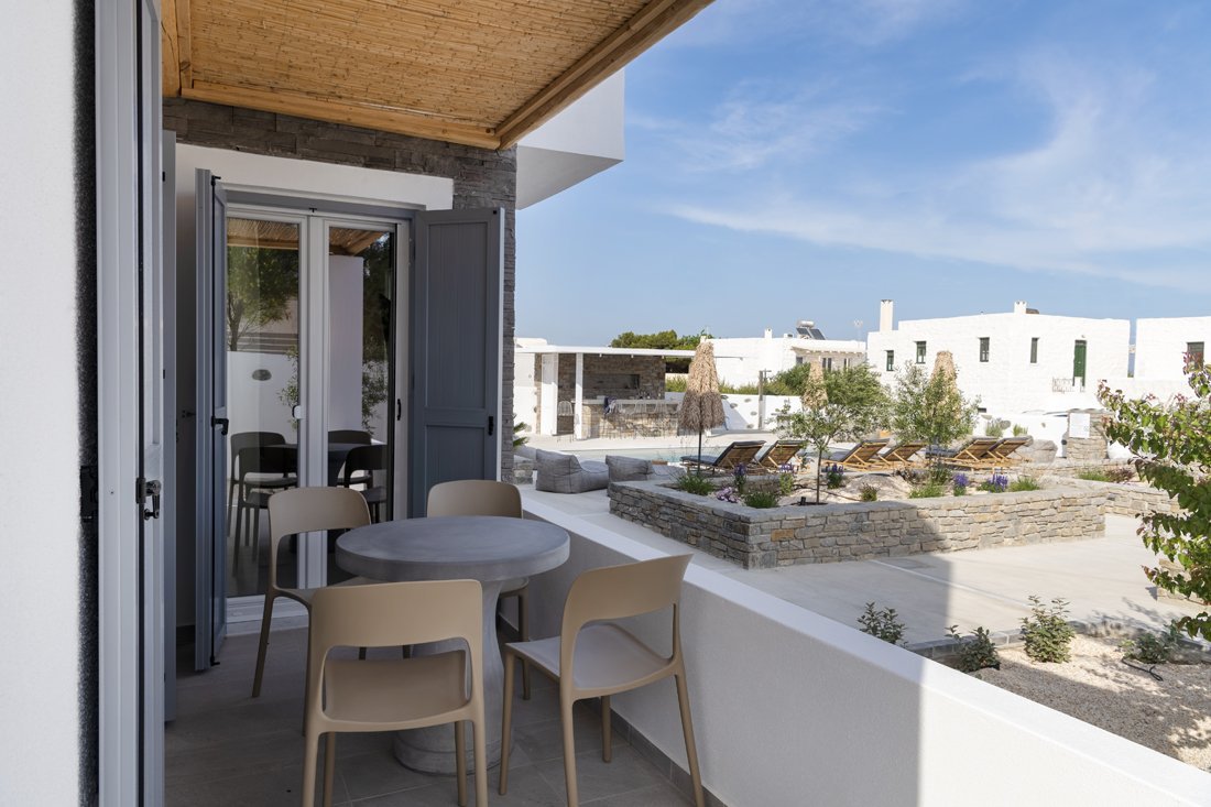Drios Luxury Studios, Paros, appartement prive balkon 2/4 p