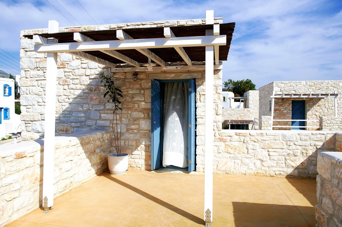 Huize Nomads Paros, studio 2p zeezicht