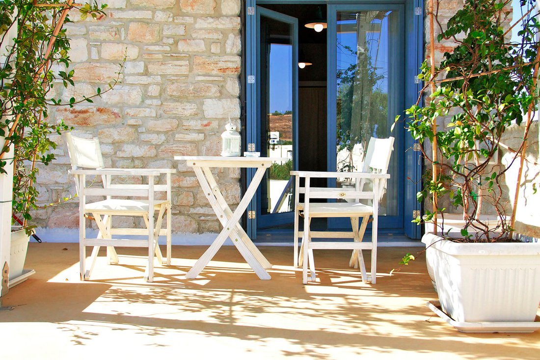 Huize Nomads Paros, studio 2p zeezicht