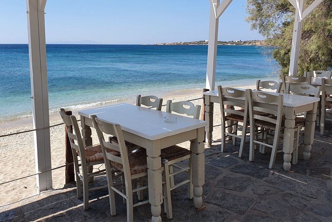 Plaats Drios op Paros