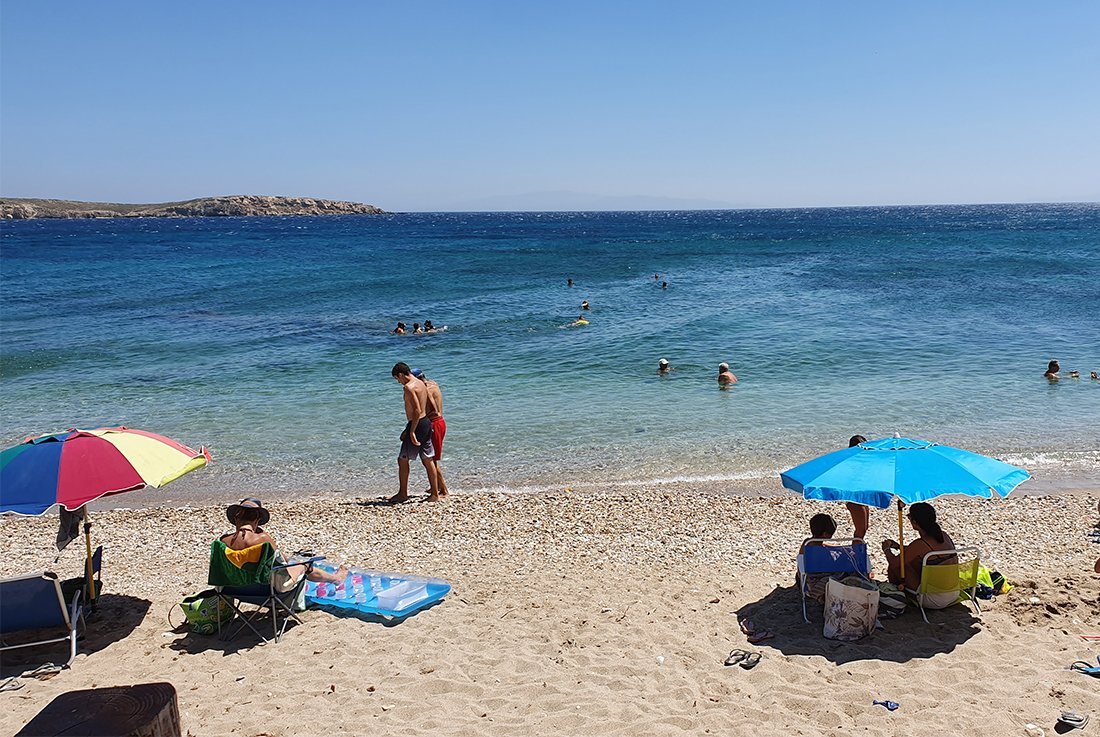 Plaats Drios op Paros