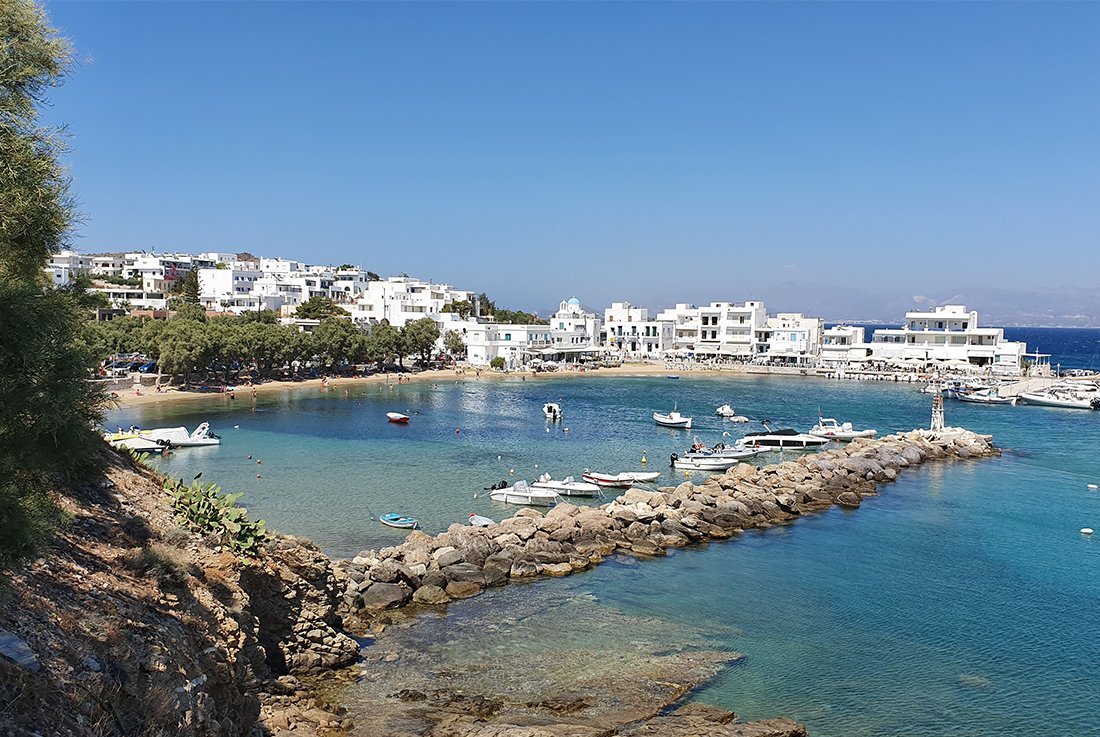 plaats Piso Livadi op Paros