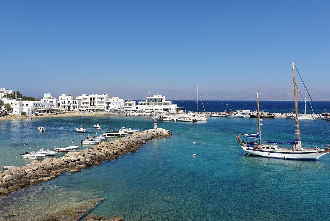 plaats Piso Livadi op Paros