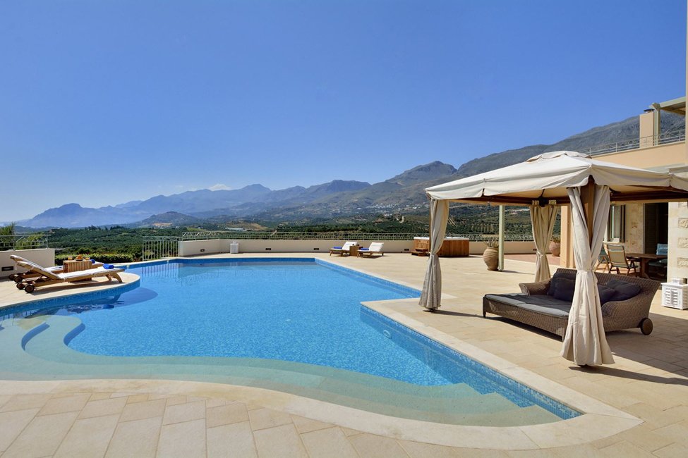 villa dafni, lefkogia op zuid-kreta