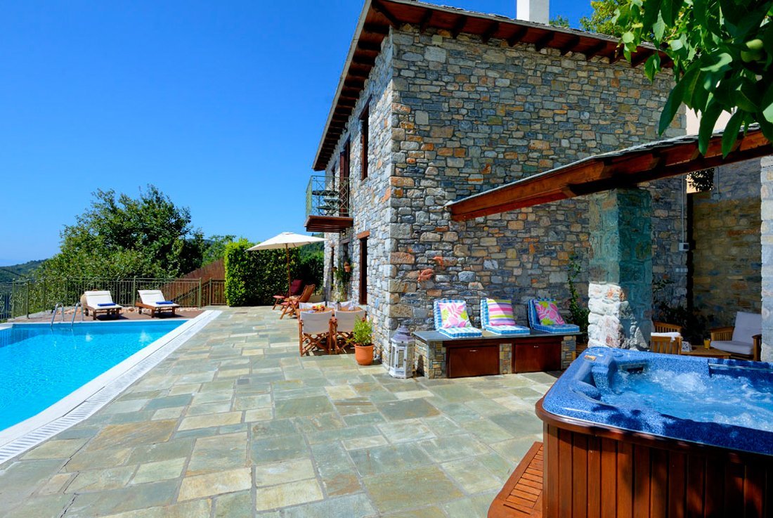 villa ortansia, milies op pilion 