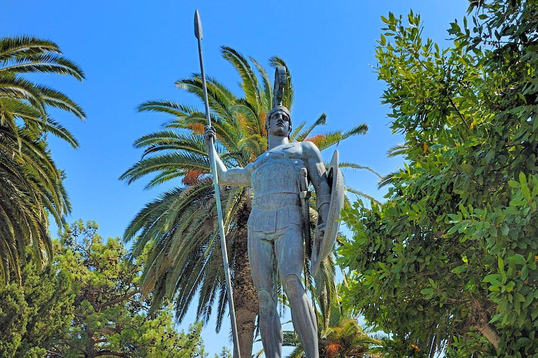 het paleis van sissi op corfu