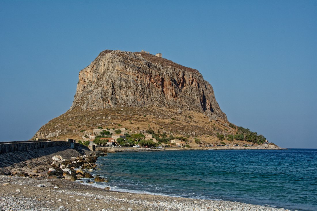 Monemvasia op de Peloponnesos