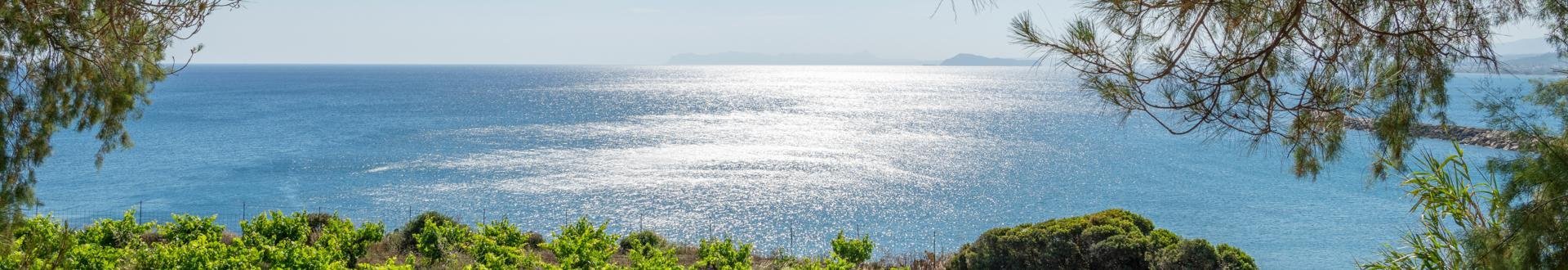 Het dorp Kolymvari op West-Kreta