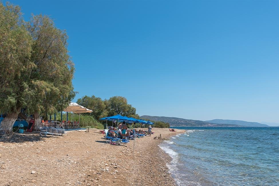 De plaats Ireon op Samos