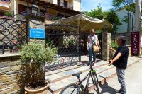 Fietsen bij Huize Ikosimo op Pilion